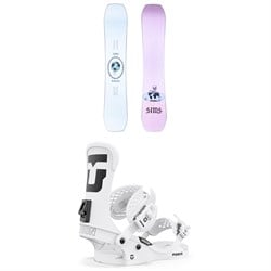 Sims Undertaker Snowboard ​+ Union Force Classic Snowboard Bindings