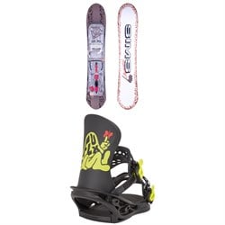 Sims Nub Snowboard ​+ Flux CO Snowboard Bindings 2024