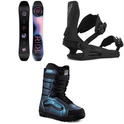 Ride Algorythm Snowboard ​+ C-6 Snowboard Bindings ​+ Vans Hi-Standard Pro Snowboard Boots 2024