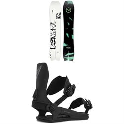 Ride MTNpig Snowboard ​+ C-6 Snowboard Bindings 2024