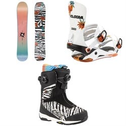 Nitro Alternator x Volcom Snowboard ​+ Phantom Snowboard Bindings ​+ Skylab Boa Snowboard Boots 2025