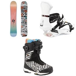 Nitro Alternator x Volcom Snowboard ​+ Team Snowboard Bindings  ​+ Skylab Boa Snowboard Boots 2025