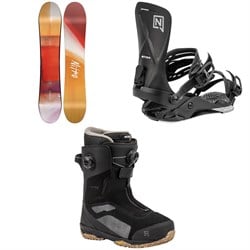 Nitro Santoku Snowboard ​+ Phantom Snowboard Bindings ​+ Skylab Boa Snowboard Boots 2025