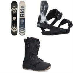 Ride Berzerker Snowboard ​+ A-10 Snowboard Bindings ​+ Insano Snowboard Boots 2025