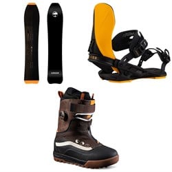 Arbor Padre Snowboard ​+ Hemlock Snowboard Bindings ​+ Vans Infuse Snowsurf Snowboard Boots 2025