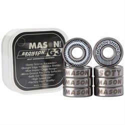 Bronson Speed Co. G3 Mason Silva Pro Skateboard Bearings