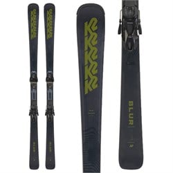 K2 Blur 74 Skis ​+ QuikClik MXC 12 TCx Light Bindings 2026