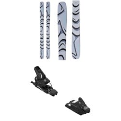 Salomon QST 100 Skis ​+ Salomon Strive 12 GW Ski Bindings 2026