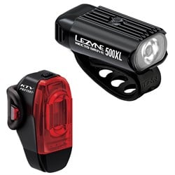 Lezyne Hecto Drive 500XL ​/ KTV Drive Pro​+ Bike Light Set