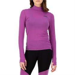 MONS ROYALE Cascade Merino Base Layer Mock Neck Long Sleeve Top - Women's