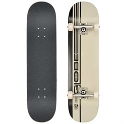Globe G0 Strype Hard Black​/Off-White 8.0 Complete Skateboard