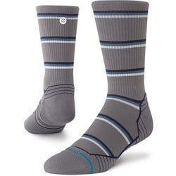 Stance Multistripe Run Ribbed Crew Socks