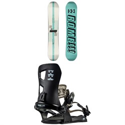 Rome Hype Snowboard ​+ Flare Snowboard Bindings - Women's