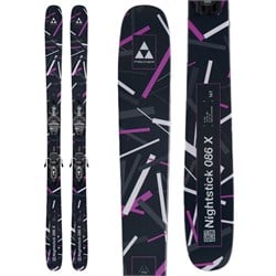 Fischer Nightstick 86 X Skis ​+ RSW 10 GW Ski Bindings - Women's 2026