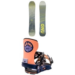GNU Frosting C2 Snowboard ​+ Bent Metal Stylist Snowboard Bindings - Women's