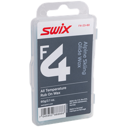 SWIX F4 Glidewax Rub-On with Cork 60g