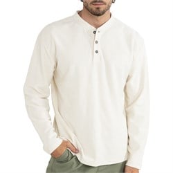 Rhythm Vintage Terry Long-Sleeve Henley T-Shirt - Men's