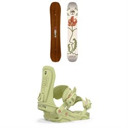 Arbor Swoon Rocker Snowboard ​+ Union Trilogy Snowboard Bindings - Women's 2025