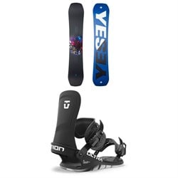 Yes. Sender XTRM Snowboard - Blem ​+ Union Ultra Snowboard Bindings 2025