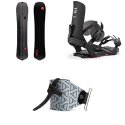 Yes. Optisplitstic Splitboard 2022 ​+ Union Charger Pro Splitboard Bindings ​+ evo x Pomoca Pro Glide Splitboard Skins