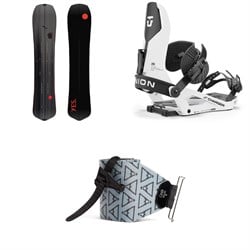 Yes. Optisplitstic Splitboard 2022 ​+ Union Charger Splitboard Bindings ​+ evo x Pomoca Pro Glide Splitboard Skins