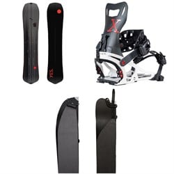 Yes. Optisplitstic Splitboard 2022 ​+ Karakoram Prime-X ​+ Split Interface Splitboard Bindings ​+ Smart Skins