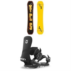 Yes. Jackpot Snowboard 2023 ​+ Union Ultra Snowboard Bindings