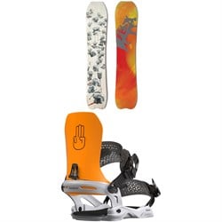 Yes. Warca UnInc JPS Snowboard 2024 ​+ Bataleon Chaos Asymwrap Snowboard Bindings 