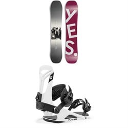 Yes. All-In Snowboard 2024 ​+ Union Flite Pro Snowboard Bindings