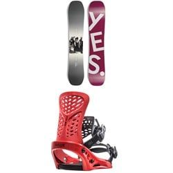 Yes. All-In Snowboard ​+ Flux PR Snowboard Bindings 2024