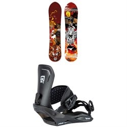Yes. Firstpow Snowboard 2024 ​+ Nitro Charger Snowboard Bindings - Kids'