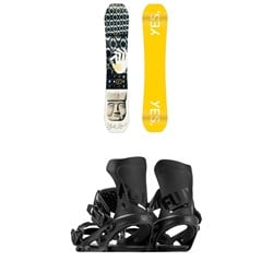 Yes. Dicey Snowboard 2023 ​+ Flux DSL Snowboard Bindings