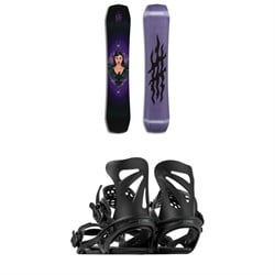 Yes. Eiki Snowboard ​+ Flux TW Snowboard Bindings 2025