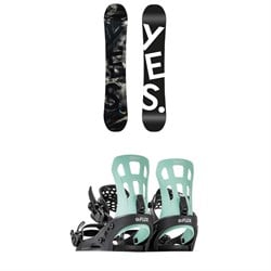 Yes. Basic Snowboard 2023 ​+ Flux EM Snowboard Bindings