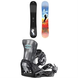 Public Snowboards Dispute Snowboard - Blem ​+ Salomon District Pro Team Snowboard Bindings 2025