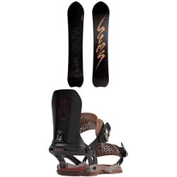 Sims UAP Snowboard 2023 ​+ Bataleon Chaos Asymwrap Snowboard Bindings