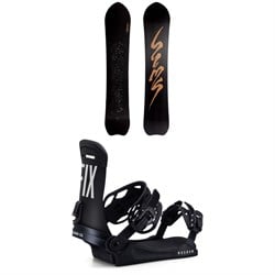Sims UAP Snowboard 2023 ​+ Fix Magnum Snowboard Bindings