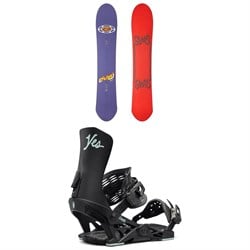 Sims Nub Snowboard ​+ Yes. Conda Snowboard Bindings - Women's 2025