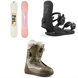 Sims Vanilla Snowboard ​+ Union Legacy Snowboard Bindings ​+ Vans Encore Pro Snowboard Boots - Women's 2025