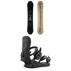 Sims Joker Snowboard ​+ Union Strata Snowboard Bindings 2025