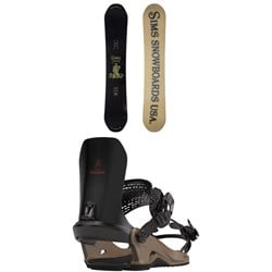 Sims Joker Snowboard ​+ Bataleon Fly Snowboard Bindings