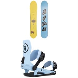 Sims Nub Snowboard 2023 ​+ Ride C-6 Snowboard Bindings