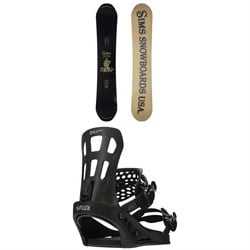 Sims Joker Snowboard ​+ Flux EM Snowboard Bindings