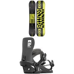 Rome Mechanic Snowboard ​+ Rome Trace Snowboard Bindings 