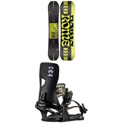 Rome Mechanic Snowboard ​+ Crux Snowboard Bindings