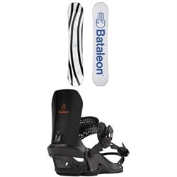 Bataleon Chaser Snowboard ​+ Fly Snowboard Bindings 2025