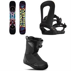 Rossignol Ampage Snowboard ​+ Bataleon Blow Snowboard Bindings ​+ thirtytwo Shifty Boa Snowboard Boots