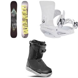 Rossignol Ultraviolet Snowboard ​+ Salomon Vendetta X Snowboard Bindings ​+ thirtytwo Shifty Boa Snowboard Boots - Women's 2025