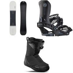 Season Primer Snowboard ​+ Nidecker Kaon Snowboard Bindings ​+ thirtytwo Shifty Boa Snowboard Boots 2025