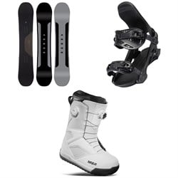 Arbor Formula Snowboard ​+ Hemlock Snowboard Bindings ​+ thirtytwo STW Double Boa Snowboard Boots